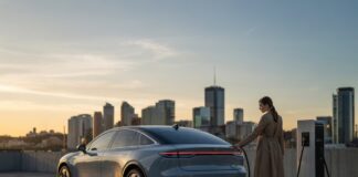 Ładowanie Toyoty elektrycznej i hybrydowej