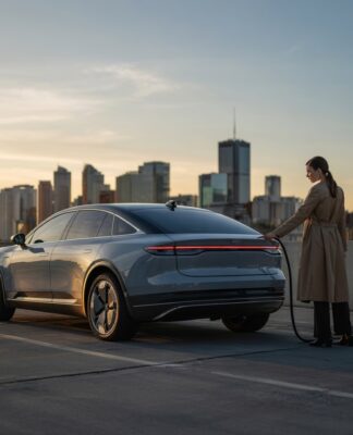 Ładowanie Toyoty elektrycznej i hybrydowej